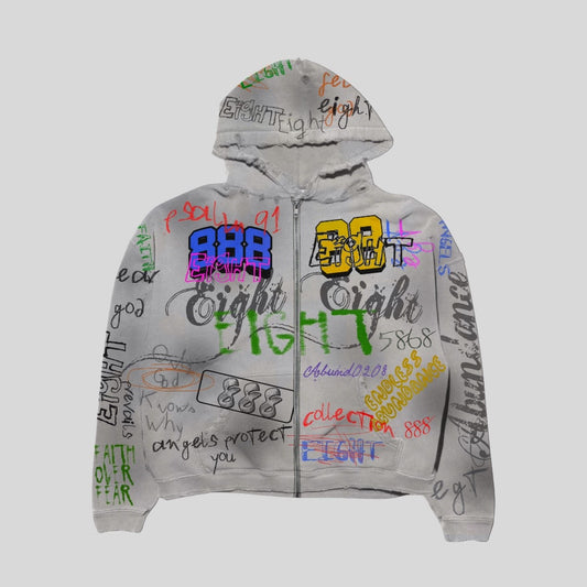 888 GRAFFITI HOODIE