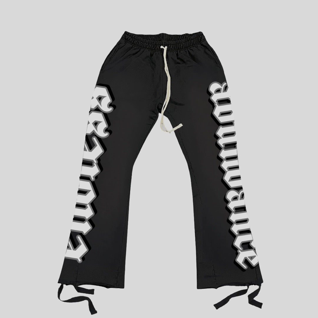 ENDLESS ABUNDANCE BLACK SWEATPANTS